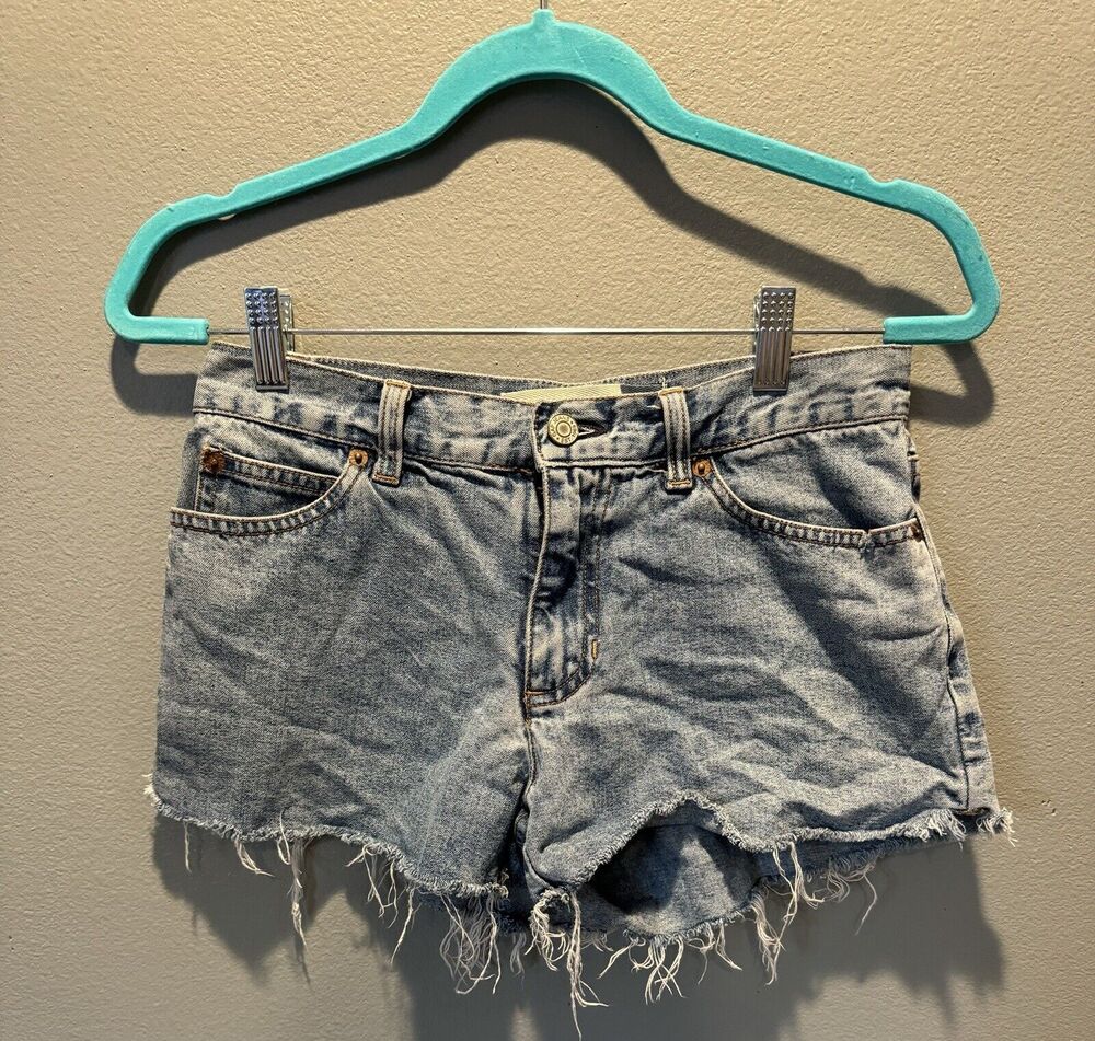 Women's Gap Cut Off Light Wash Blue Jean Shorts Size 4